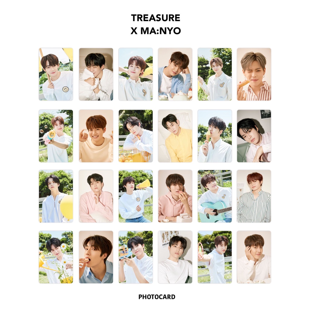 Photocard Treasure X Ma:Nyo