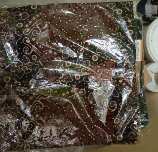 Kemeja Batik Pria Lengan Panjang Size M L Xl Xxl Bswart Batik Mataram