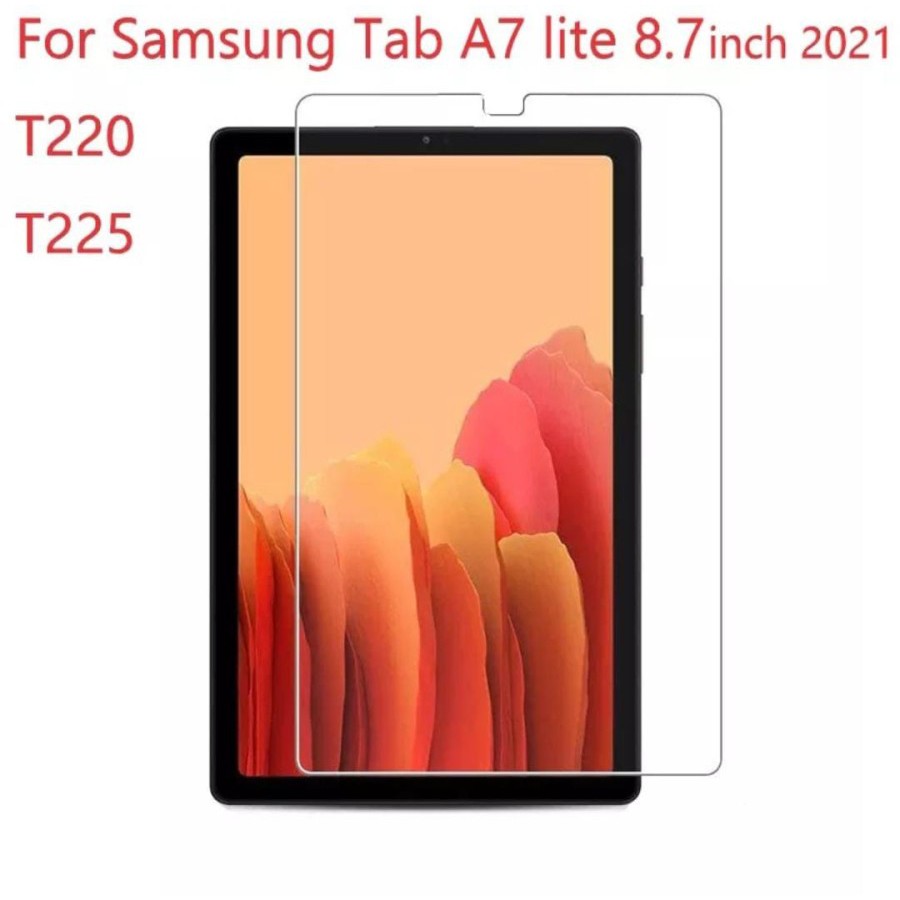 Tab Samsung A7 Lite T220 T225 Tempered Glass 9H Premium Anti Gores