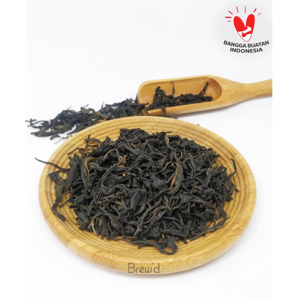 

PREMIUM BLACK TEA ORGANIC - LOOSE LEAF - Daun Teh Hitam Organik - Assamica - ASLI INDONESIA - 10 50 gram - BREWD