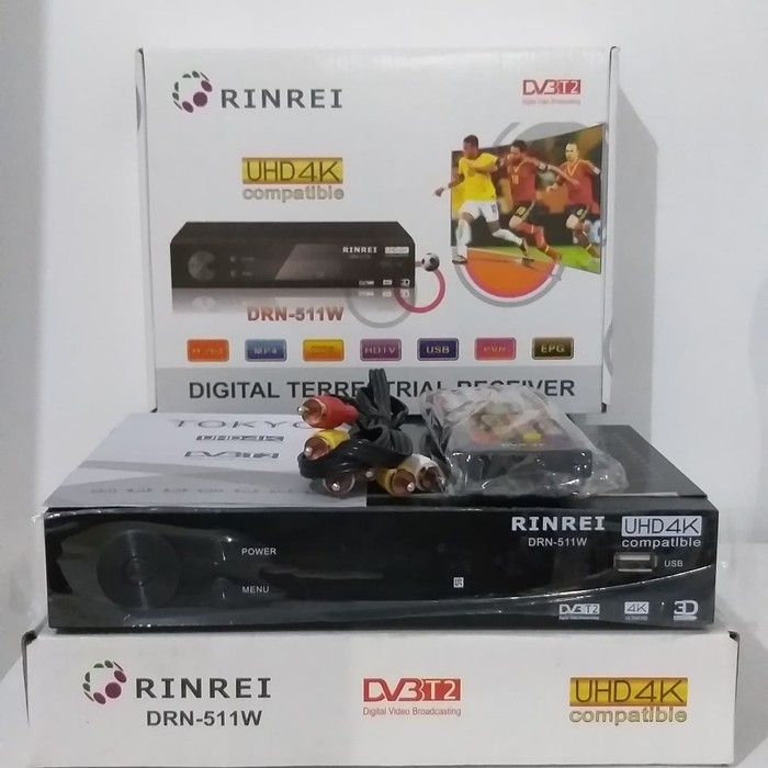 Receiver Rinrei (DVB) penguat sinyal DRN 511W