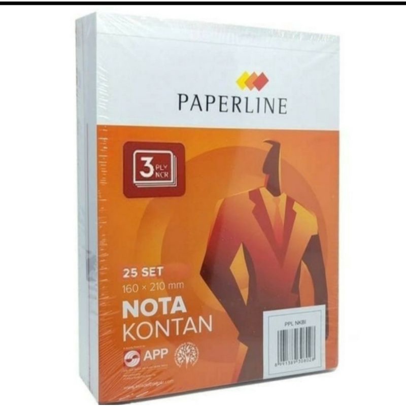 

Nota Kontan 3 Ply Besar Paperline NCR