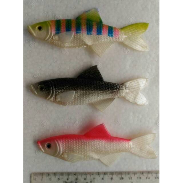 UMPAN IKAN KARET TORNADO  13cm 30g SOFT LURE UMPAN PALSU UMPAN KARET IKAN PALSU UMPAN TORNADO LURE