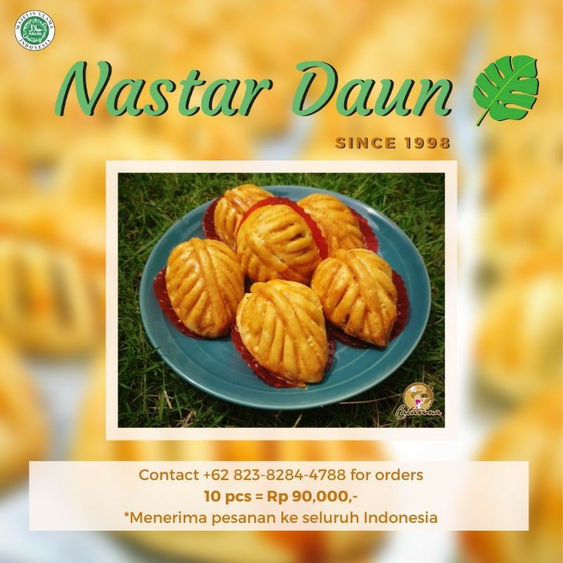 

Nastar Daun Jumbo (Premium Quality) isi 30 pcs