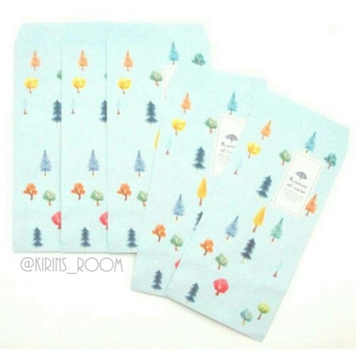 

Amplop Persegi Panjang Buka Atas / Envelope Seri Motif Season (F)