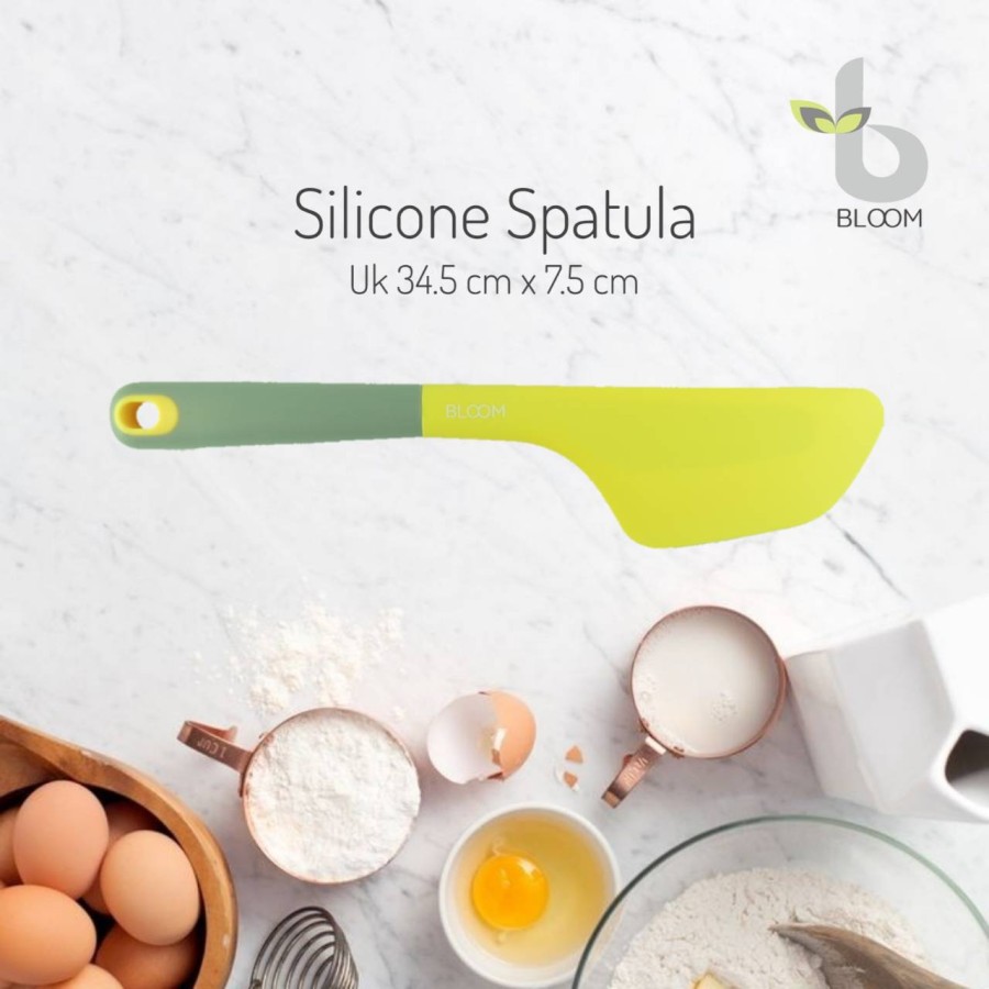SPATULA SILIKON JUMBO UKURAN 34 CM / BESAR FOOD GRADE SEUKURAN SPATULA AS WILLMARK / SPATULA KUE BESAR