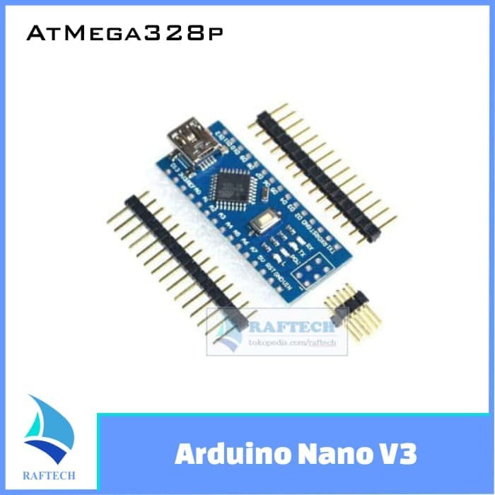 Jual Arduino Nano V3 Clone Ch340 Atmega328p 5v Shopee Indonesia 6170