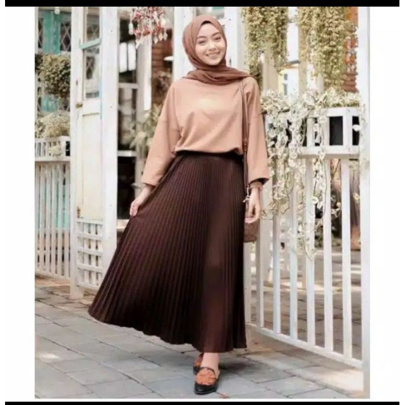 Rok plisket  jumbo hayget mayung( bisa cod )