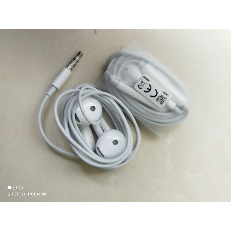 Headset Earphones Oppo original Copotan Reno5 4G | Reno5 5G. Super Bass Hi-fi