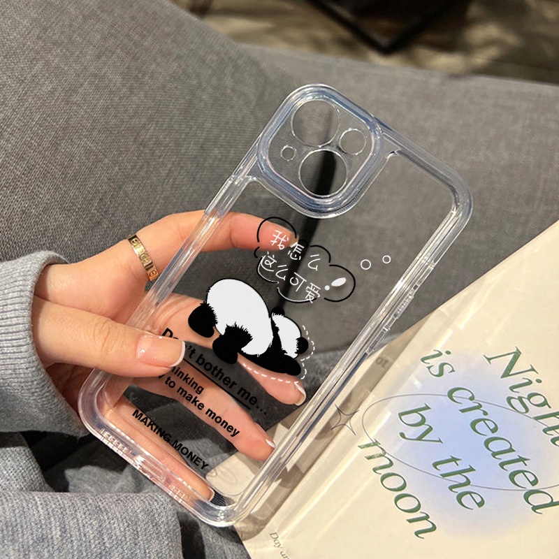 Case Bahan Akrilik TPU Transparan Tahan Banting Untuk iPhone 11 Pro Max 13 Pro 12 Pro XS Max XR X 8 Plus 7 Plus SE 2020 2022