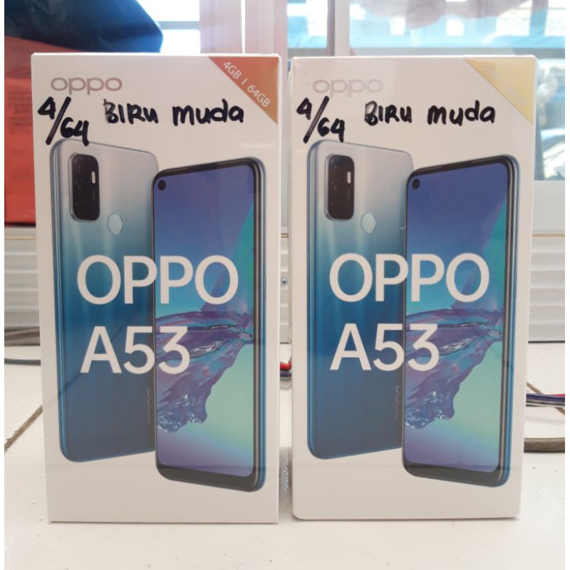 OPPO A53 RAM 4/64GB BARU GARANSI RESMI TERLARIS