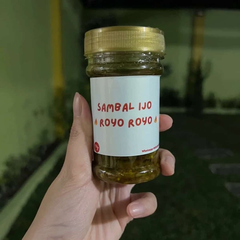 

Sambal Ijo “royo-royo”
