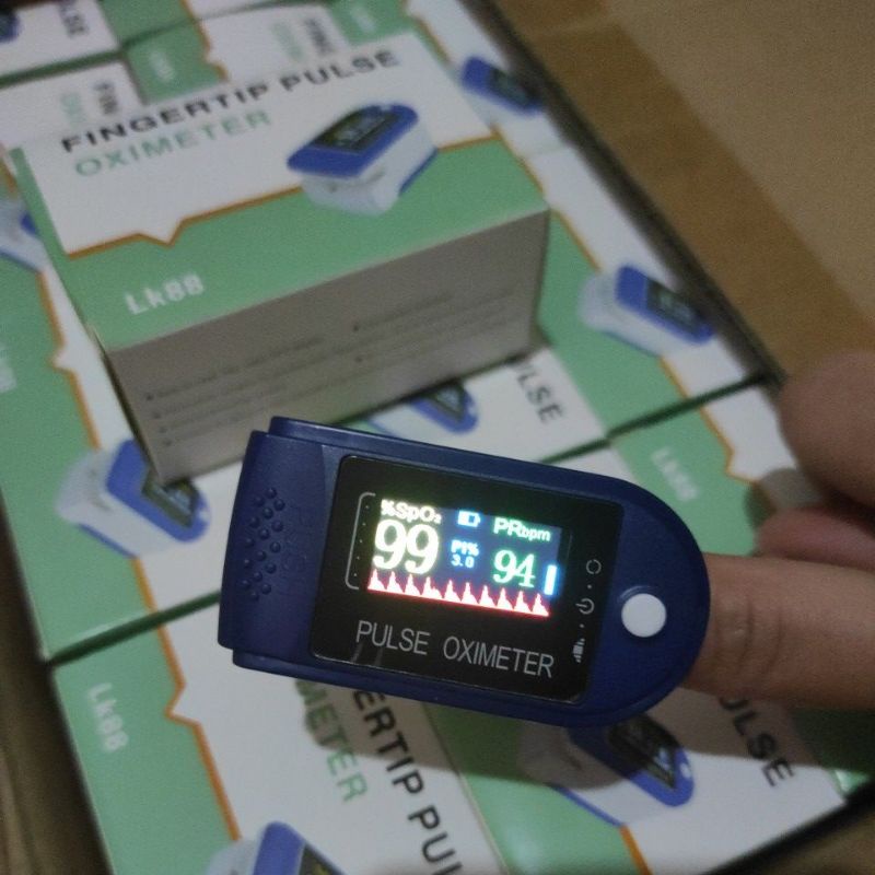 T.5 Oximeter Oxymeter TFT LK87 ,LK88 , LK89 , A2 Fingertrip Pulse Alat Pengukur Oksigen Darah Akurat