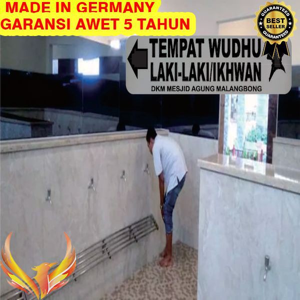 

TERMURAH Stiker TEMPAT WUDHU Sticker Cutting Phoenix Star