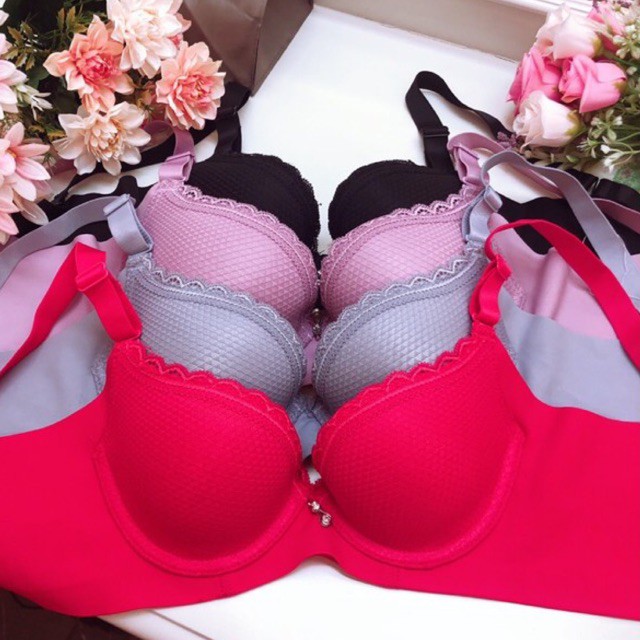 Bra (K-L3) size 32-36 Pakaian dalam seamless / busa tipis dan berkawat / bra penutup lemak