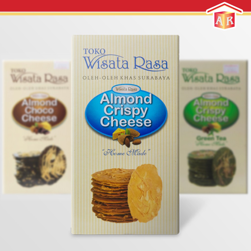 

Almond Crispy Cheese (Wisata Rasa) - Cemilan Oleh Oleh Khas Surabaya