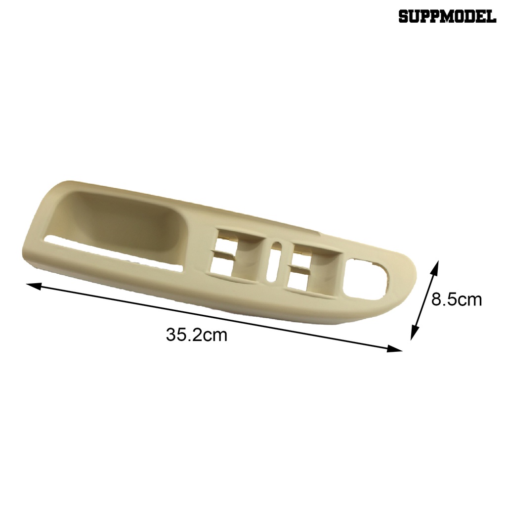 Suppmodel Panel Switch Bezel Pengangkat Jendela Mobil Ringan Ukuran Standar 3C1867171B Untuk Passat B6 2006-2010