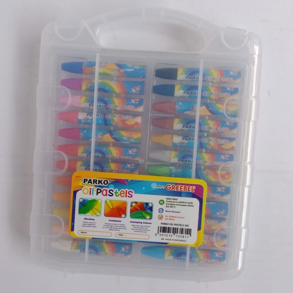 

Free Shipping Crayon Parko 24 warna
