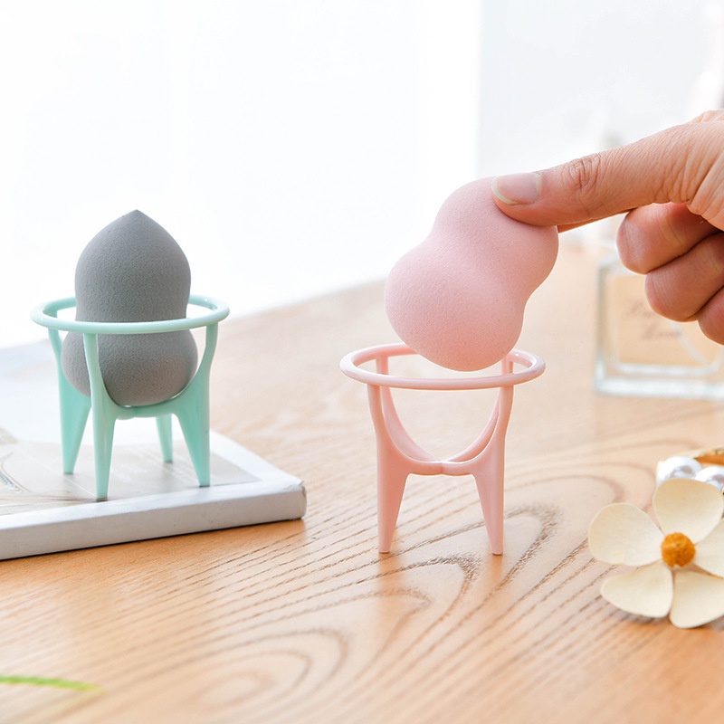 [Portable Puff Storage Display Stand] [Makeup Egg Sponge Holder] [Beauty Makeup Tools]