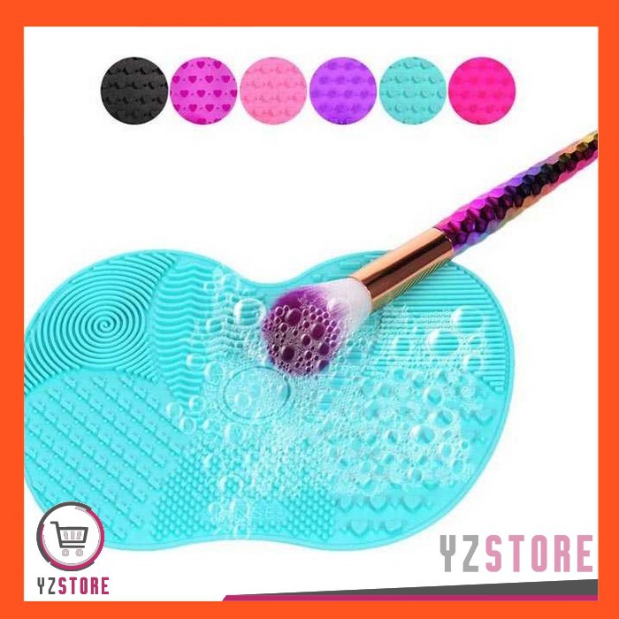 Pembersih Brush Make Up Silicone Pad High Quality YZ07