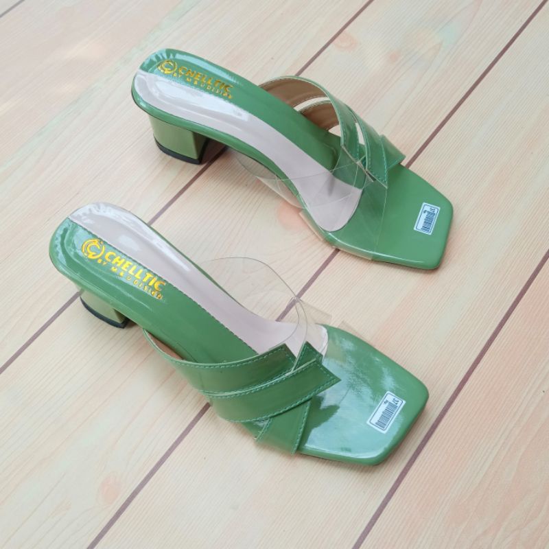 Sandal Heels Hak Tahu Wanita/Sandal heels Pesta Perempuan/Sepatu hills Kondangan Pernikahan Pengantin Cewek Cantik/Sandal Wanita Import Murah Bukan Zara Bisa Bayar Di Tempat /Cod/Gratis Ongkir/RK Collection - HEELS Wanita Hak Kaca Queensha