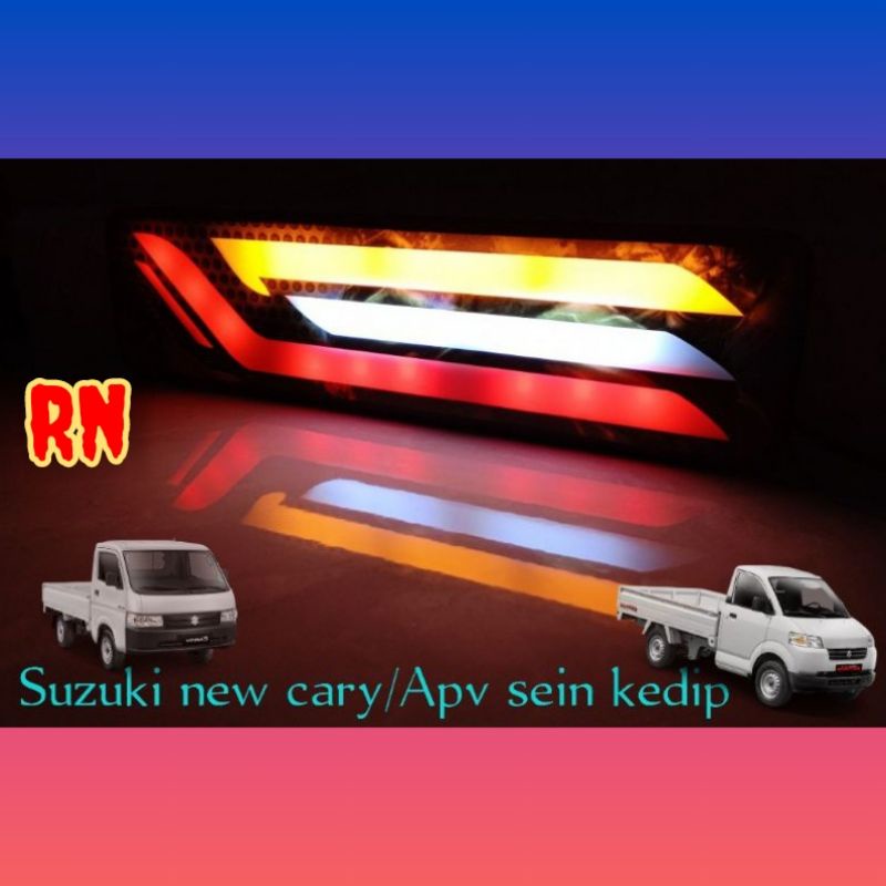 LAMPU REM LED NEW CARRY/APV PICK UP CUSTOM VARIASI SEIN KEDIP KARAKTER