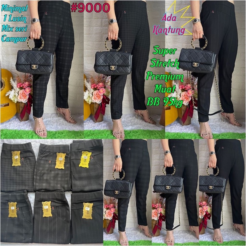 104 Celana import zaraa lookalike/celana panjang import/celana stretch jumbo/celana kerja jumbo/celana import zar*