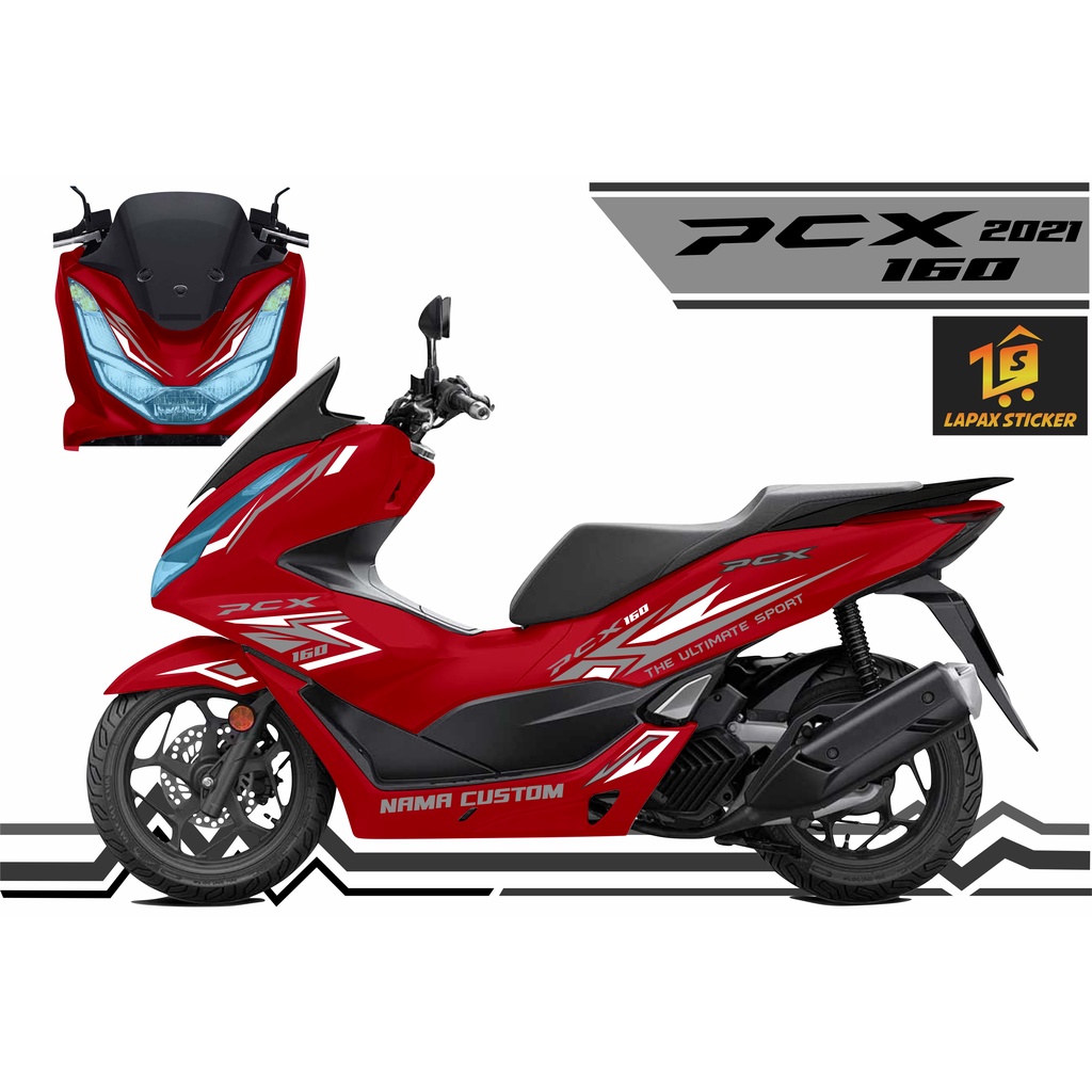 Sticker PCX 160  New Striping Cutting Stiker Honda PCX 160