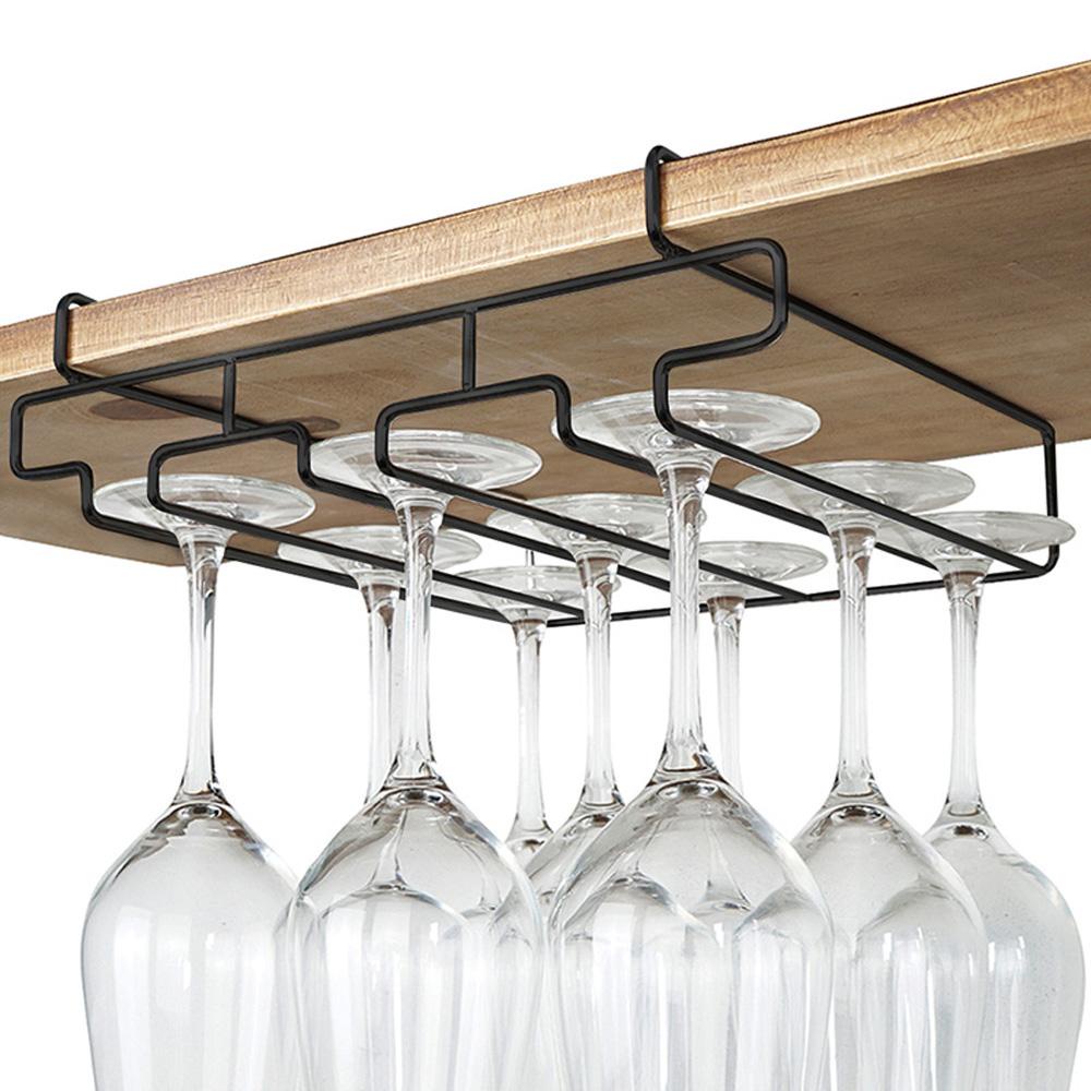 Rebuy Rak Gelas Wine Tahan Lama Bar Hias Goblet Organizer Storage Shelf Cup Hanger