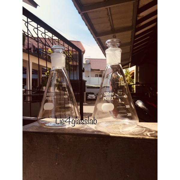 elenmeyer 500 ml asah (NS 29/32)