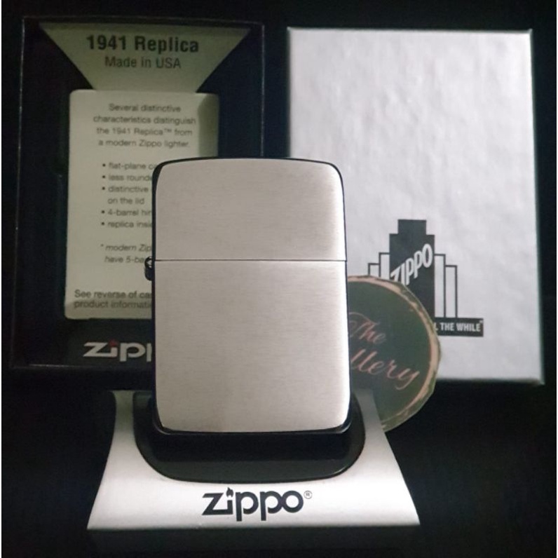1941 ORIGINAL ZIPPO REPLICA 1941 BRUSHED CHROME