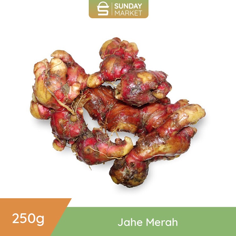 

Jahe merah 250g .