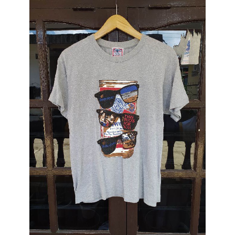 kaos Vintage Second budweiser not Marlboro Nike Adidas mlb