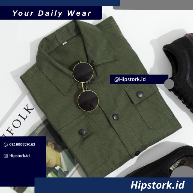 

Jacket Canvas Premium [HIPSTORK.ID]