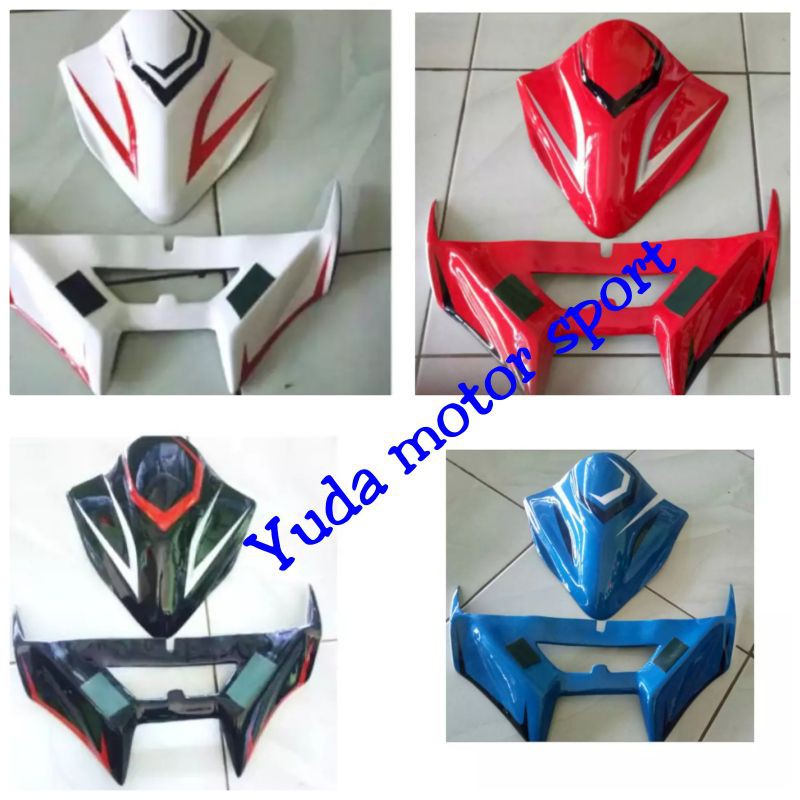 visor beat esp 2017 2018 2019 + winglet beat esp 2017 2018 2019 variasi beat esp