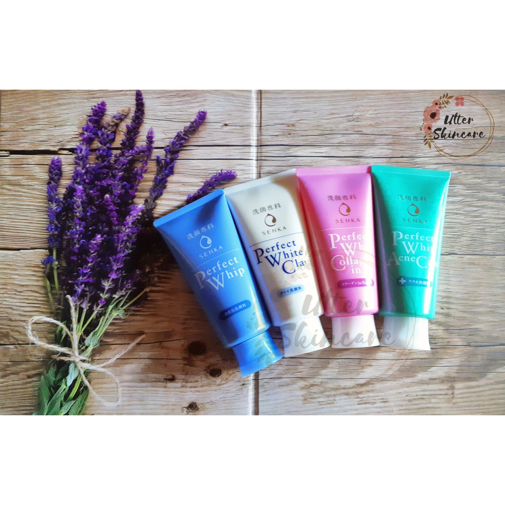 SENKA Perfect Whip Acne Care | SENKA Perfect Whip Collagen In | Perfect Whip | Perfect White Clay