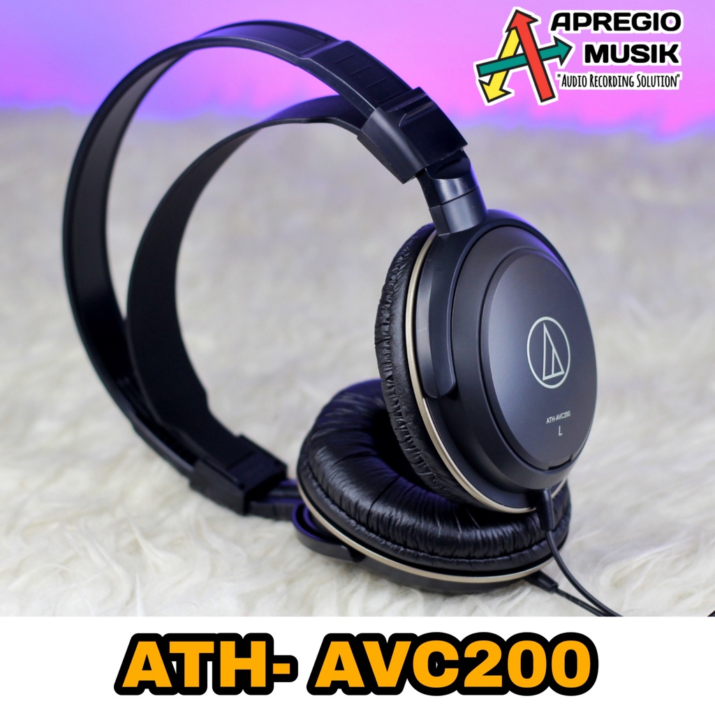 Jual Audio Technica Ath AVC200 AVC 200 AVC200 Headphone Monitoring