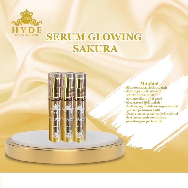 Serum Glowing Bunga Sakura Hyde Beauty Skincare