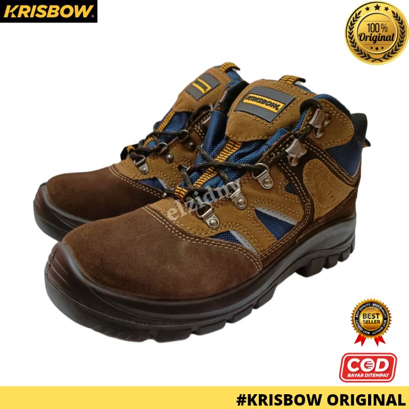 Sepatu safety Krisbow Prince 6 inch (tinggi)