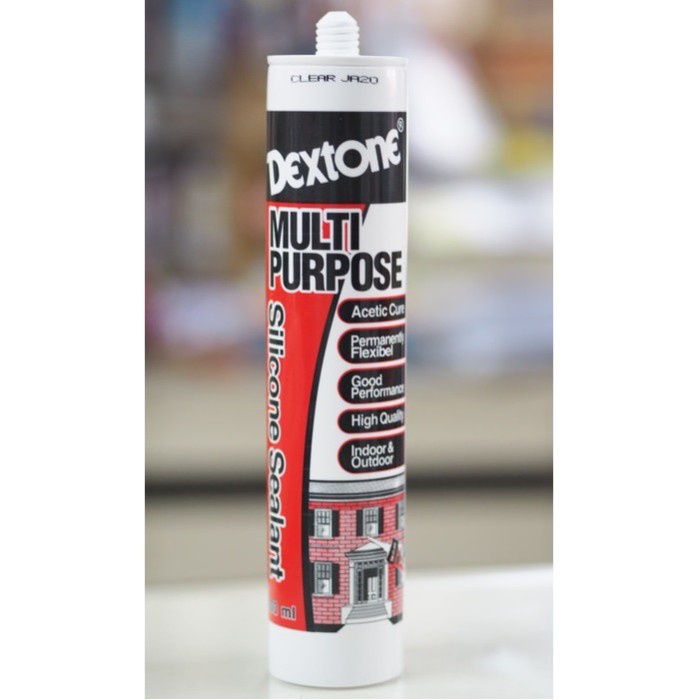 Dextone Multi Purpose Siliconee Sealant 300ml Sealer Lem ALL COLOR