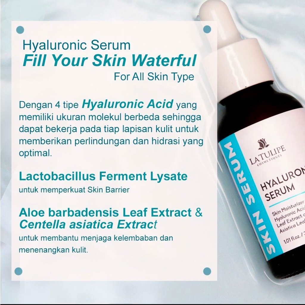 LA TULIPE hyaluronic serum