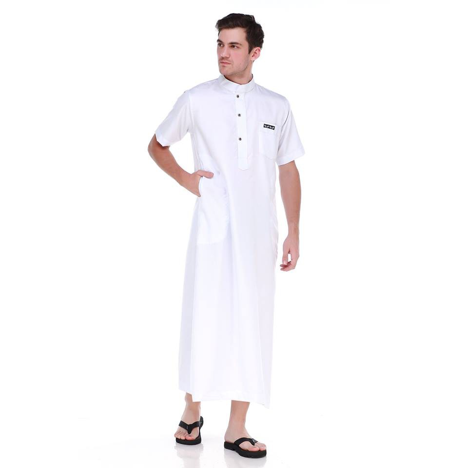 Gamis Pria Terbaru Original Murah Meriah Warna Putih