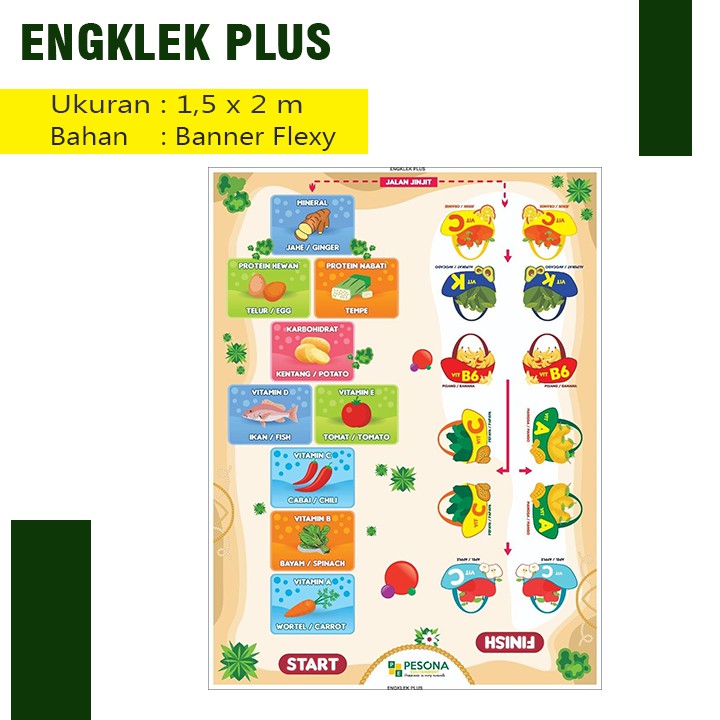 engklek plus engklek karpet mainan edukasi mainan anak mainan edukasi anak mainan motorik anak