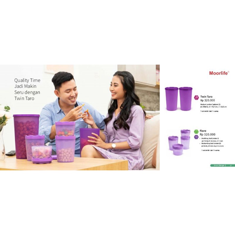 MOORLIFE Toples Makanan FIORE (Tanpa kardus)