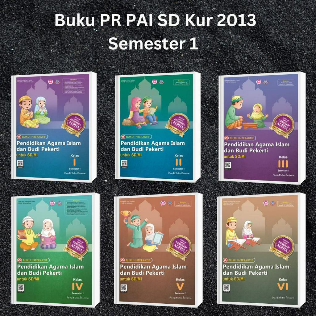 Buku PR Agama Islam [PAI] SD Kelas 1 2 3 4 5 6 Intan Pariwara Kur 2013 Semester 1 & 2 TH 2022