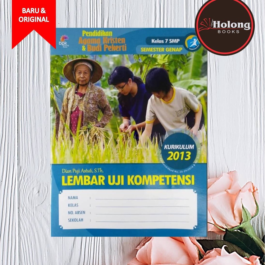 Buku LKS / LUK Pendidikan Agama Kristen Semester GENAP Kelas 7 SMP