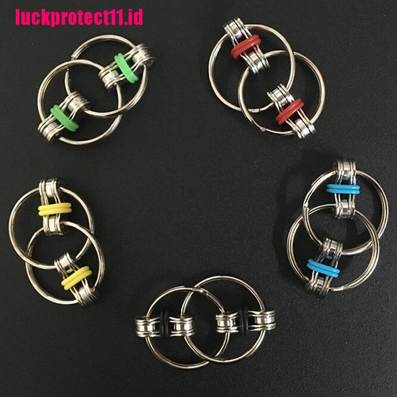 Lucktoy Edc Fidget Hand Spinner Bentuk Rantai Untuk Menghilangkan Stress