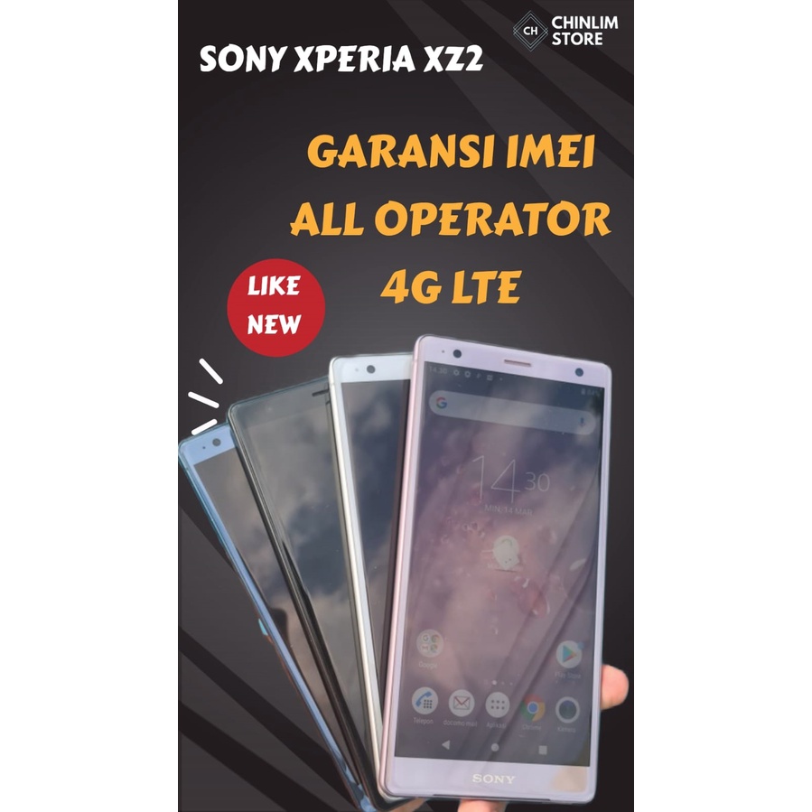 MULUS  SONY XPERIA XZ2 IMEI AMAN  GARANSI NORMAL 4G LTE