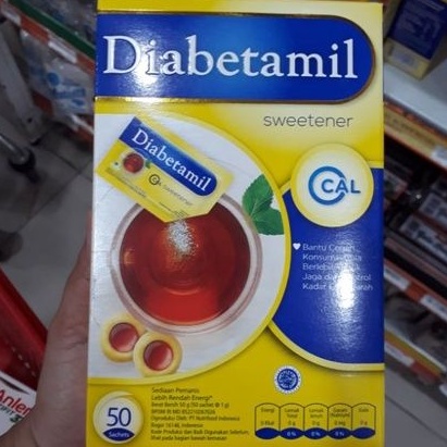 

Diabetamil Sweetener 50 sachet