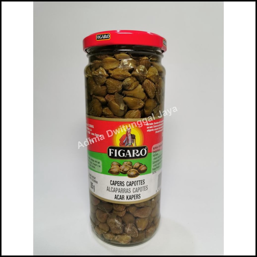 

Buah Zaitun Figaro / Figaro Capers In Vinegar Capottes 450 Gr / Pickle